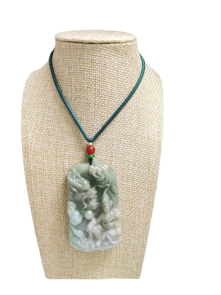 多色御龍自在觀音吊墜（送特色頸繩）#EDB200