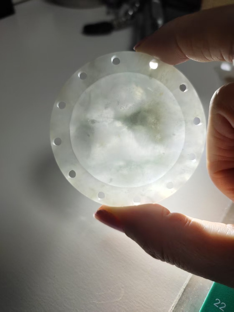 龍鳳呈祥圓牌吊墜（含頸繩）#EDB700