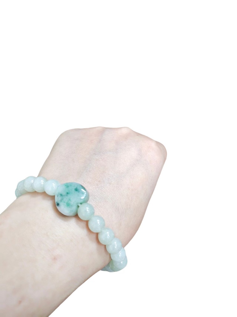 「緬甸天然A貨翡翠」#EDD1100