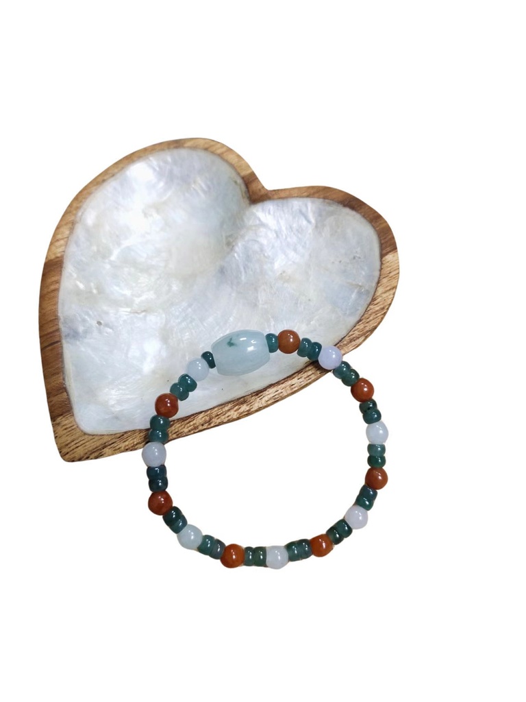 「緬甸天然A貨翡翠」#EDD1000