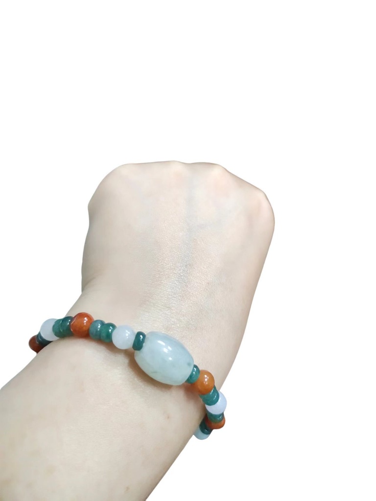 「緬甸天然A貨翡翠」#EDD1000