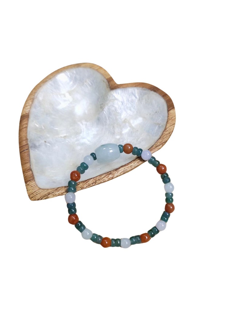 「緬甸天然A貨翡翠」#EDD1000