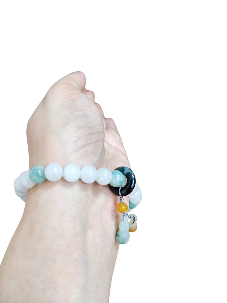 「緬甸天然A貨翡翠」#EDD700