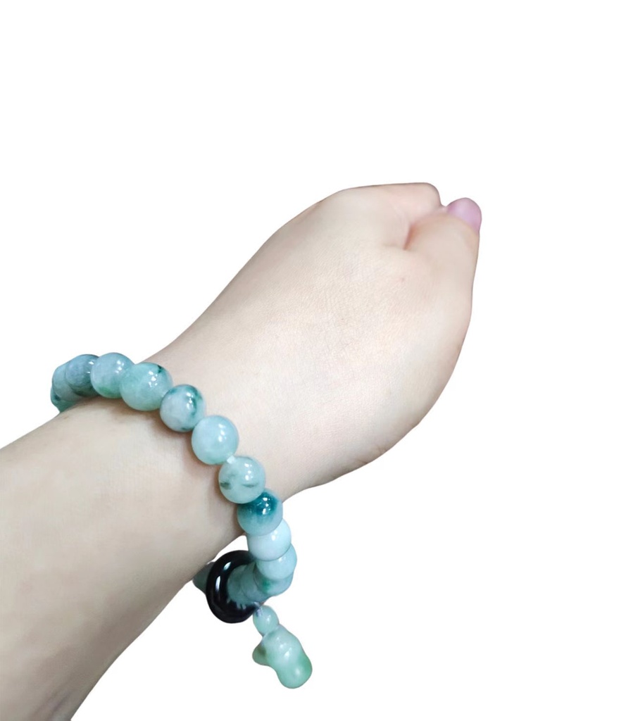 「緬甸天然A貨翡翠」#EDD900