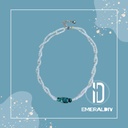 Myanmar Natural Grade-A Jadeite #EDD200 – 2-in-1 Jade Bead Double-Wrap with LuLuTong Convertible Design with Meaningful Charm